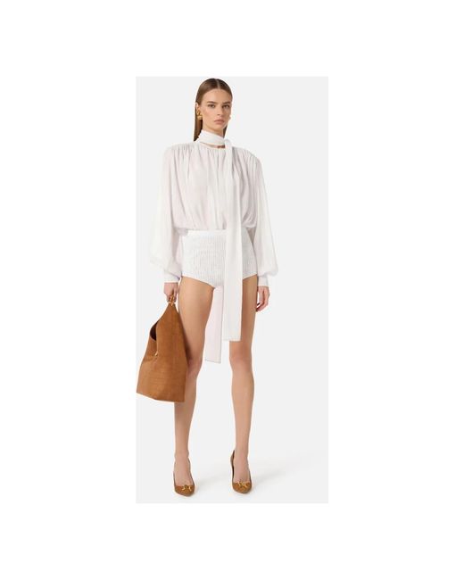 Elisabetta Franchi White Full-Body