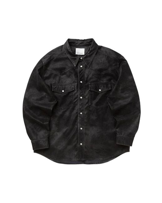 Isabel Marant Black Denim Jackets for men