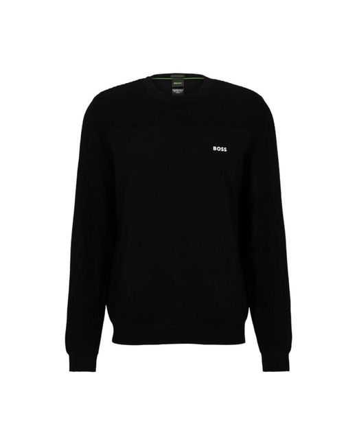 Boss Black Round-Neck Knitwear for men