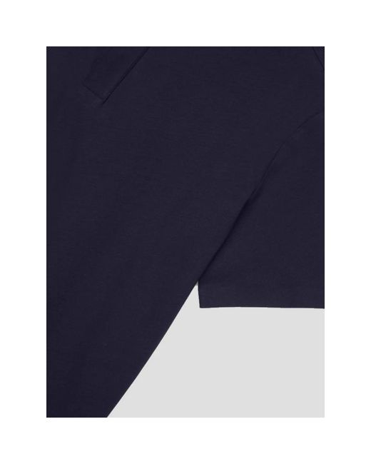 Suns Crepe Polo in Blue für Herren