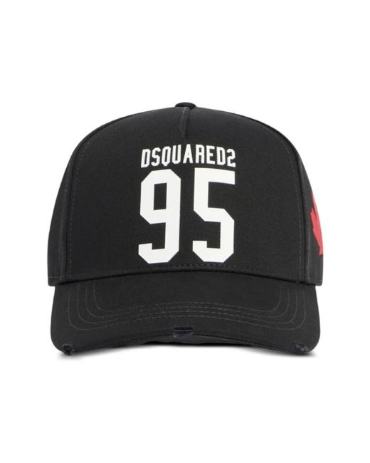 DSquared² Black Caps for men