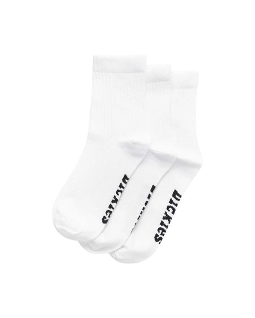 Socks Dickies de hombre de color White