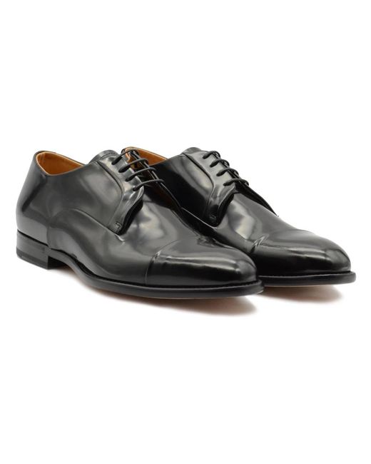 Fabi Black Dress Shoes for men