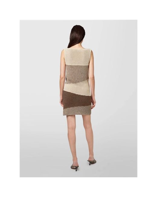 Alpha Studio Natural Short Dresses
