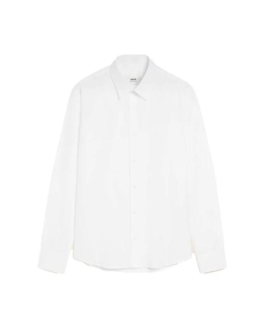 AMI White Formal Shirts for men
