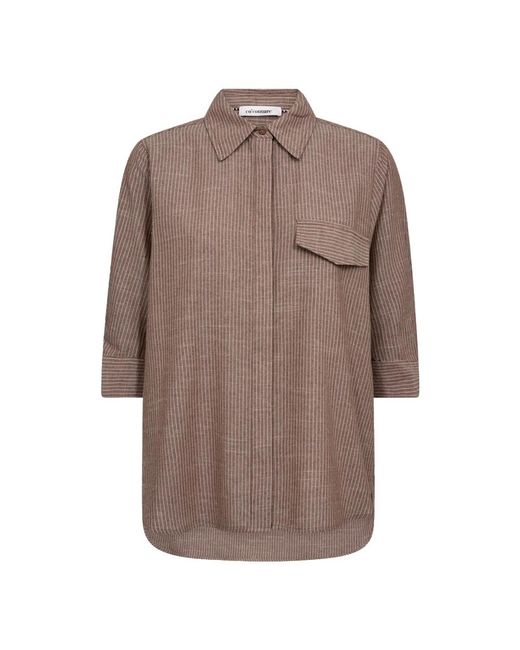 co'couture Brown Shirts