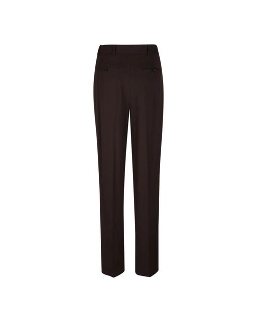 Elisabetta Franchi Brown Slim-Fit Trousers