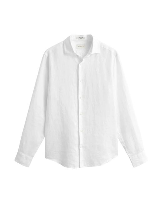 Gant White Casual Shirts for men