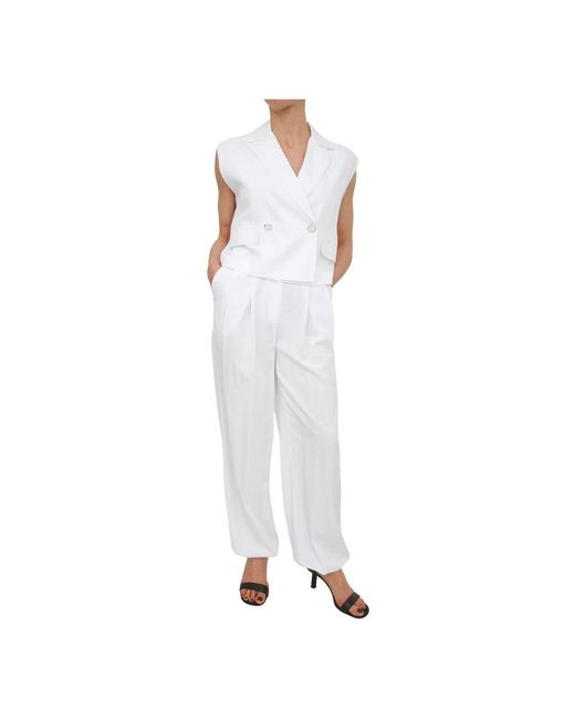 Fracomina White Waistcoats