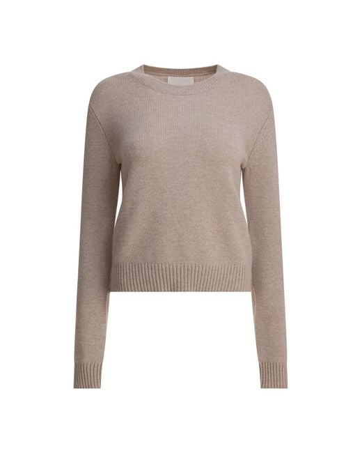 Lisa Yang Brown Kaschmir Strickware Aw25