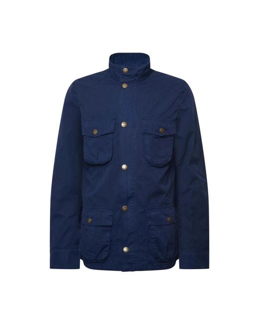 Barbour Blue Light Jackets for men