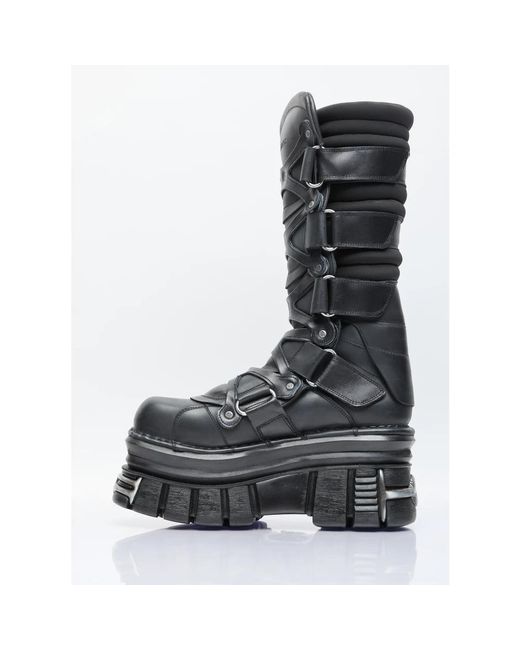 Shoes > boots > lace-up boots Vetements en coloris Black