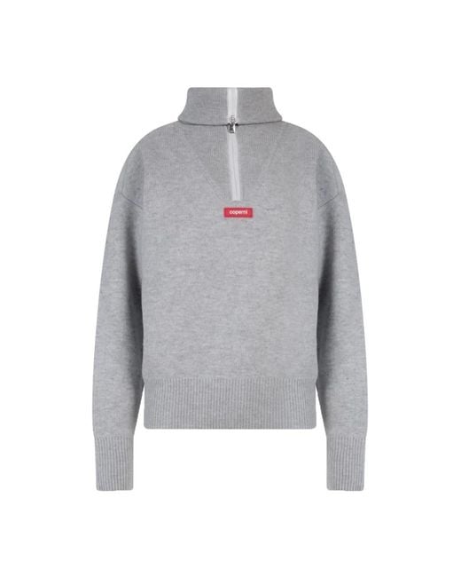 Coperni Gray Zip-Throughs