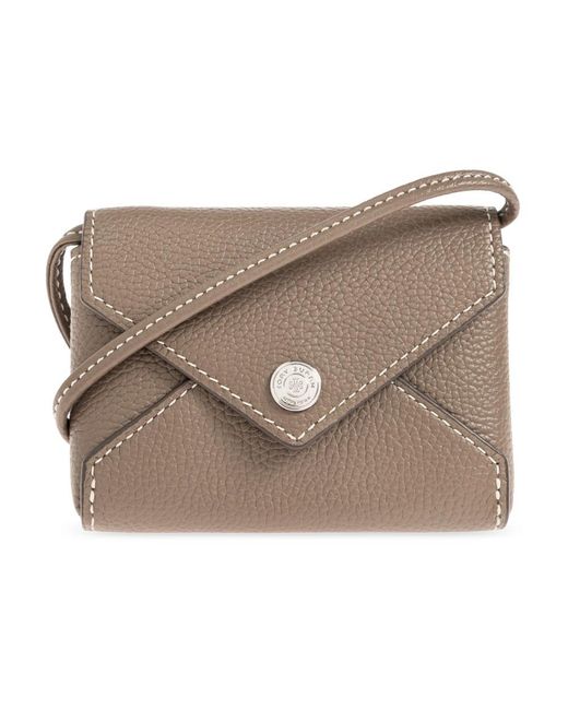 Wallets & Cardholders di Tory Burch in Brown