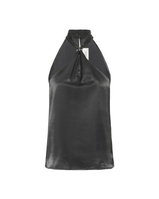 Sleeveless Tops My Essential Wardrobe de color Black