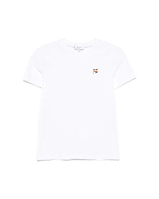 Maison Kitsuné White T-Shirts