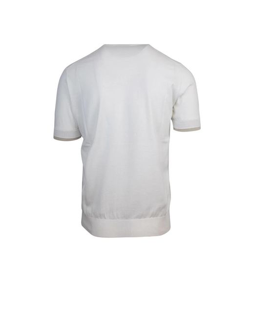 Paolo Pecora Gray T-Shirts for men