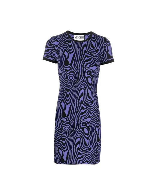 Moschino Blue Short Dresses