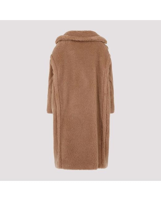 Double-Breasted Coats Max Mara de color Brown