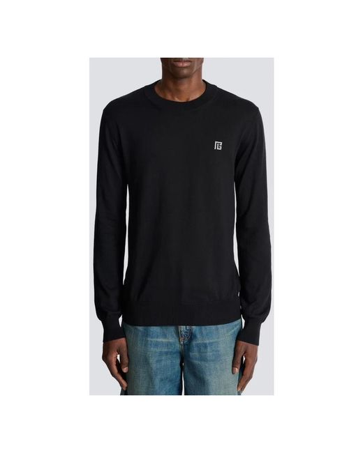 Balmain Blue Sweatshirts