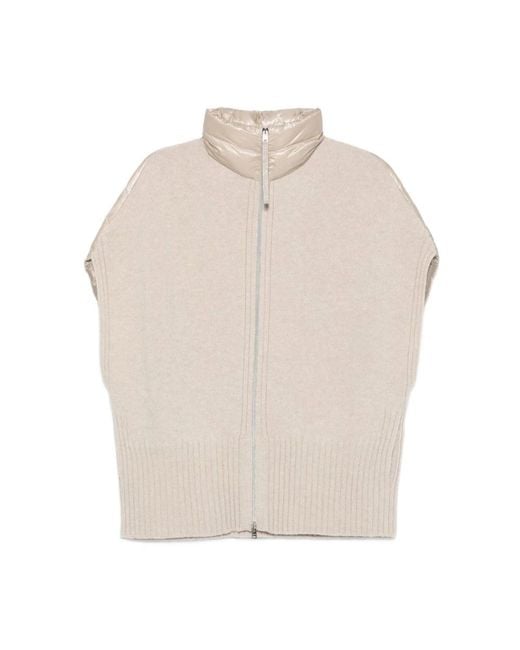 Vests di Herno in Natural