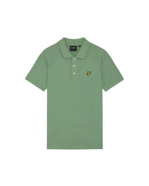 Lyle & Scott Green Polo Shirts for men