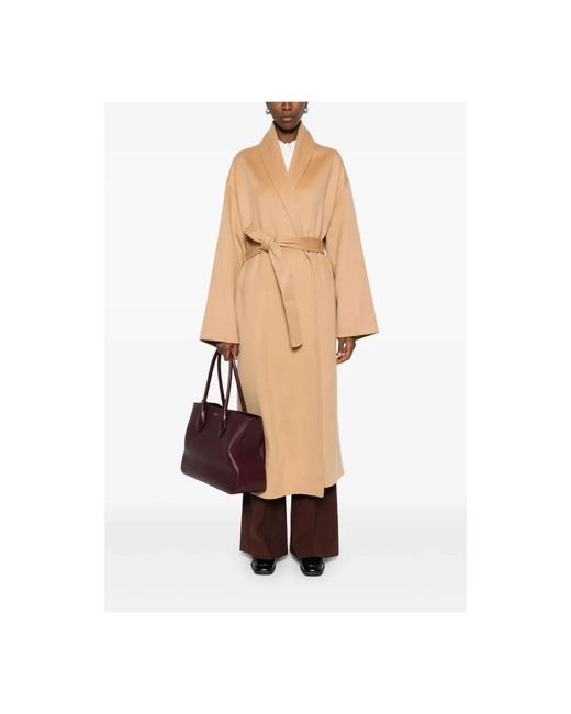 Fabiana Filippi Natural Belted Coats