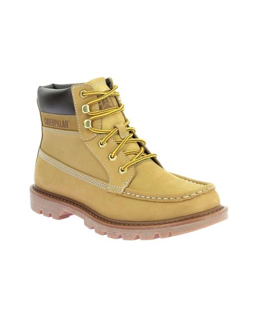 Lace-Up Boots di Caterpillar in Natural da Uomo