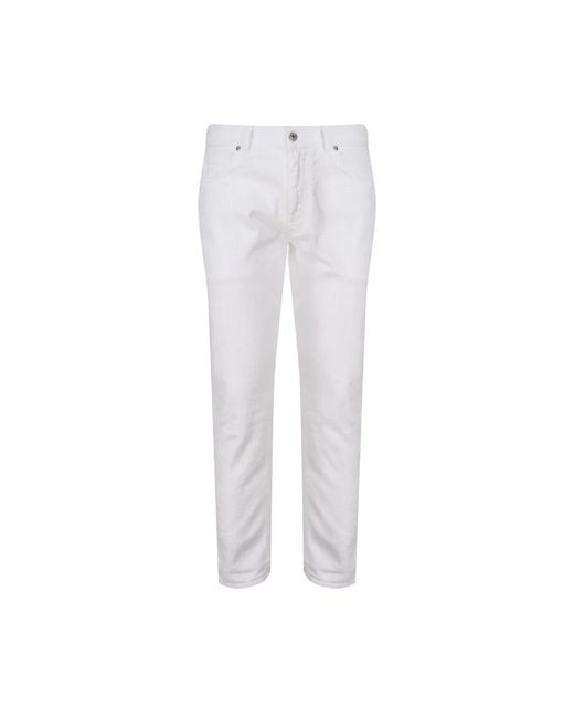 Mauro Grifoni White Slim-Fit Jeans for men
