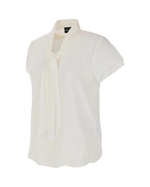 Emporio Armani White Blouses