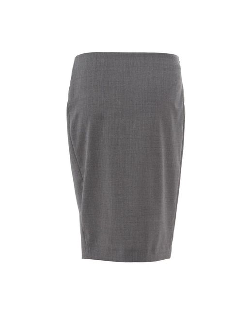 Lardini Gray Short Skirts