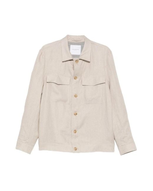 Luigi Bianchi Natural Light Jackets for men