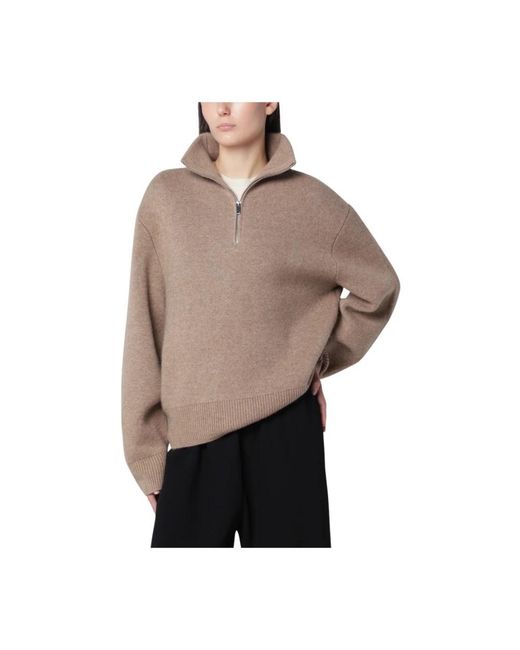 Almala Brown Turtlenecks