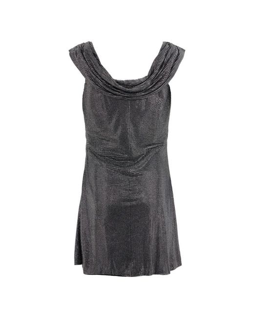 GIUSEPPE DI MORABITO Gray Short Dresses