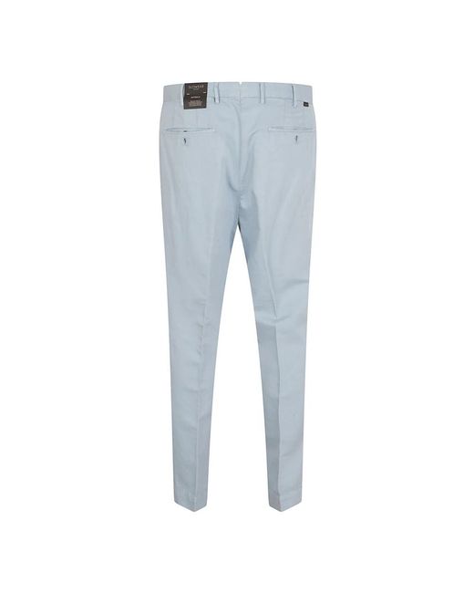 Incotex Blue Suit Trousers for men