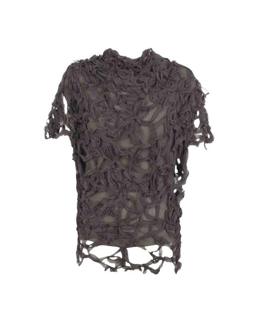 Cortana Gray Blouses