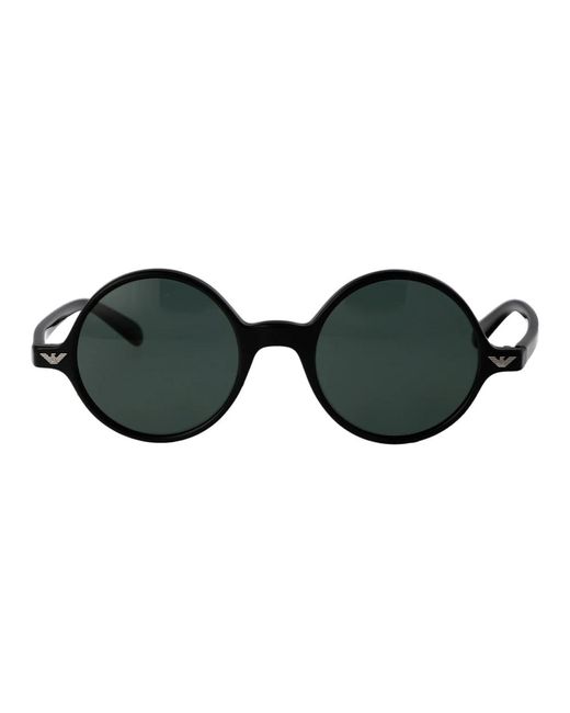 Emporio Armani Stylische sonnenbrille mit 0ea 501m in Black für Herren