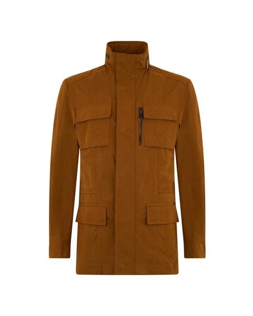 Moorer Brown Light Jackets for men