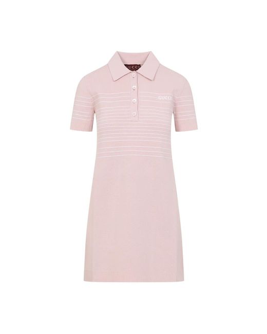 Gucci Short Dresses in het Pink