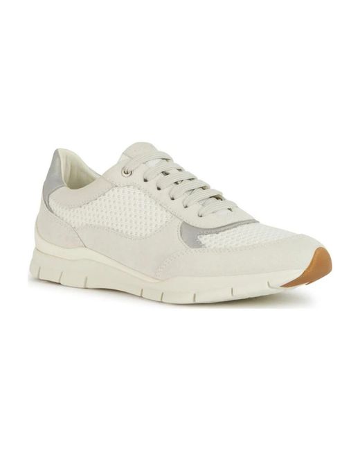 Geox White Sneakers