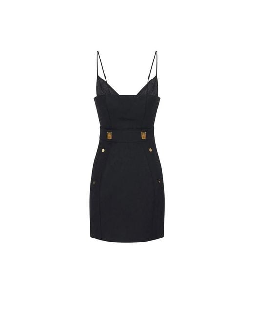 elisabetta franchi black mini dress Sun-imperial