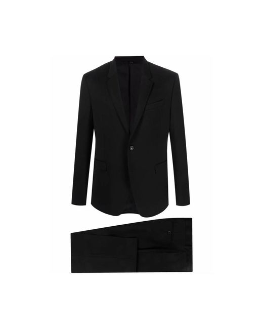 Reveres 1949 Single Breasted Suits in het Black voor heren