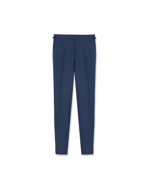 Tom Ford Blue Slim-Fit Trousers for men