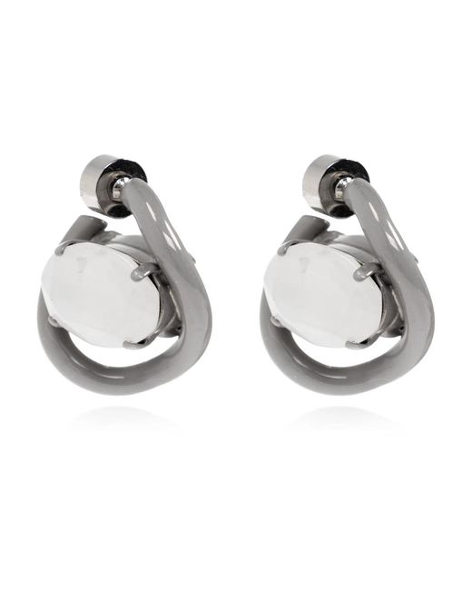 Marni Earrings in het Metallic