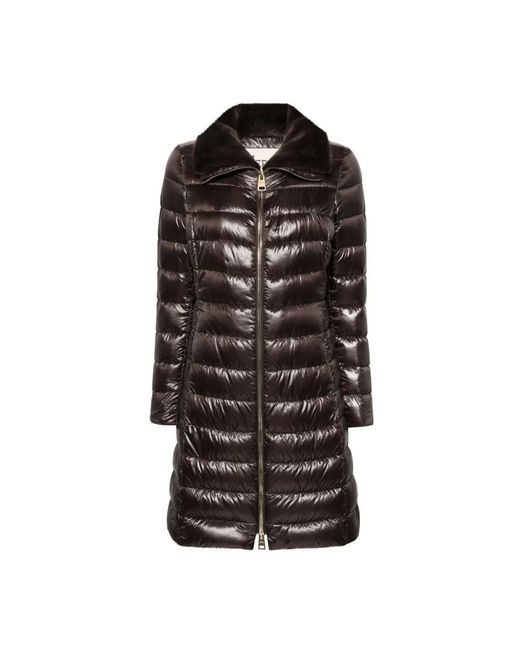 Herno Black Down Jackets