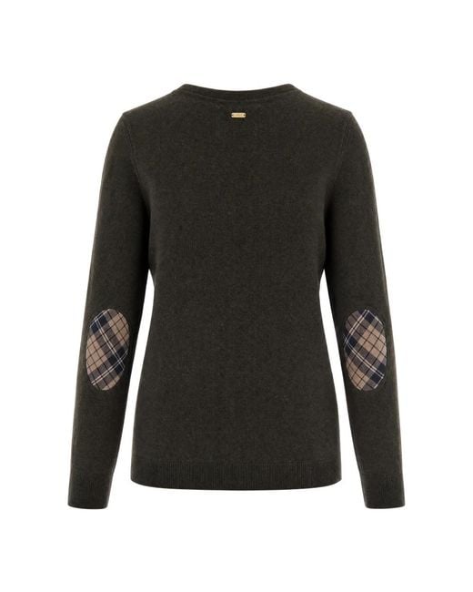 Barbour Black Round-Neck Knitwear