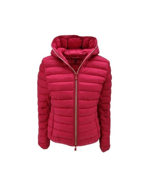 Save The Duck Red Down Jackets
