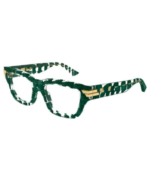 Glasses Bottega Veneta en coloris Green