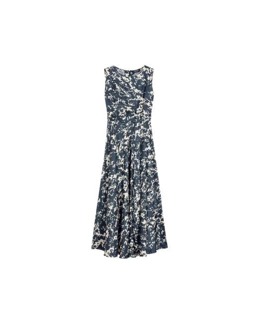 Max Mara Blue Midi Dresses