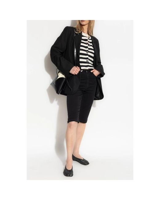 Gestuz Denim Shorts in het Black
